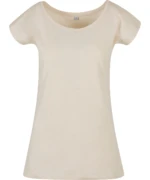 Women's Wide Neck Tee Sand