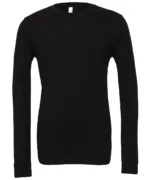 Unisex Jersey Long Sleeve Tee Black