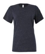 Women's Relaxed Jersey Short Sleeve Tee Heather Navy