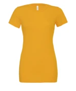 Women's Relaxed Jersey Short Sleeve Tee Mustard