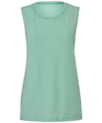 Flowy Scoop Muscle T-Shirt Mint