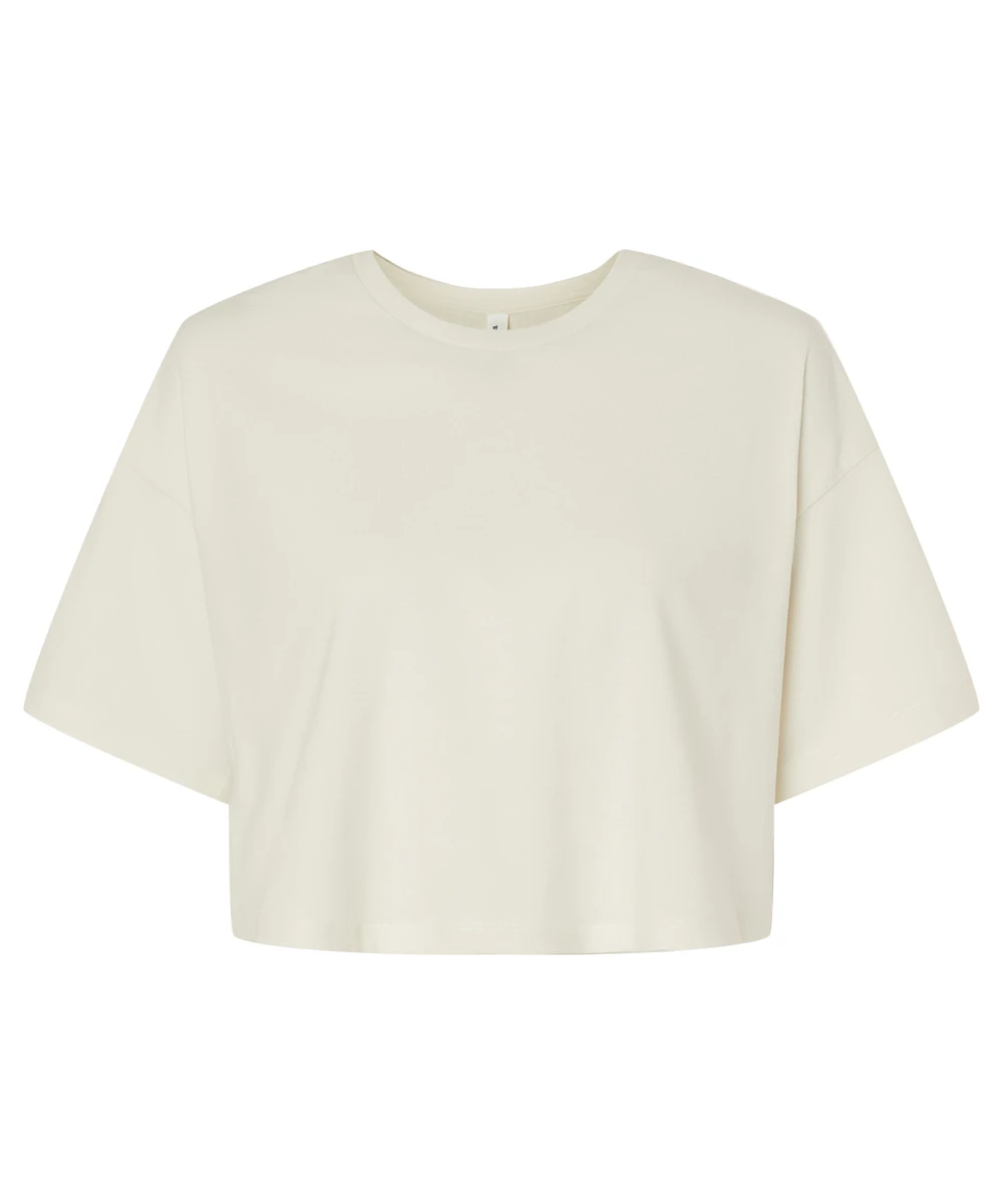 Women?s Jersey Crop Tee Vintage White
