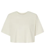 Women?s Jersey Crop Tee Vintage White