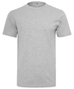T-Shirt Round-neck Heather Grey