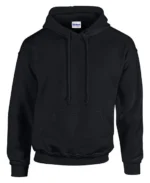 Heavy Blendâ„¢ Hooded Sweatshirt - Black, S gd057_black_ft2
