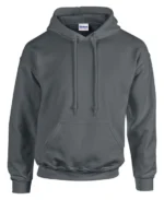Heavy Blendâ„¢ Hooded Sweatshirt - Dark Heather, S gd057_darkheather_ft