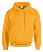 Heavy Blendâ„¢ Hooded Sweatshirt - Gold, S gd057_gold_ft