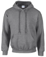 Heavy Blendâ„¢ Hooded Sweatshirt - Graphite Heather, S gd057_graphiteheather_ft