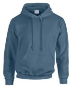 Heavy Blendâ„¢ Hooded Sweatshirt - Indigo Blue, S gd057_indigoblue_ft