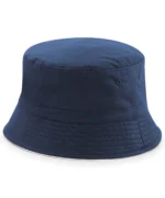 Reversible Bucket Hat French Navy White