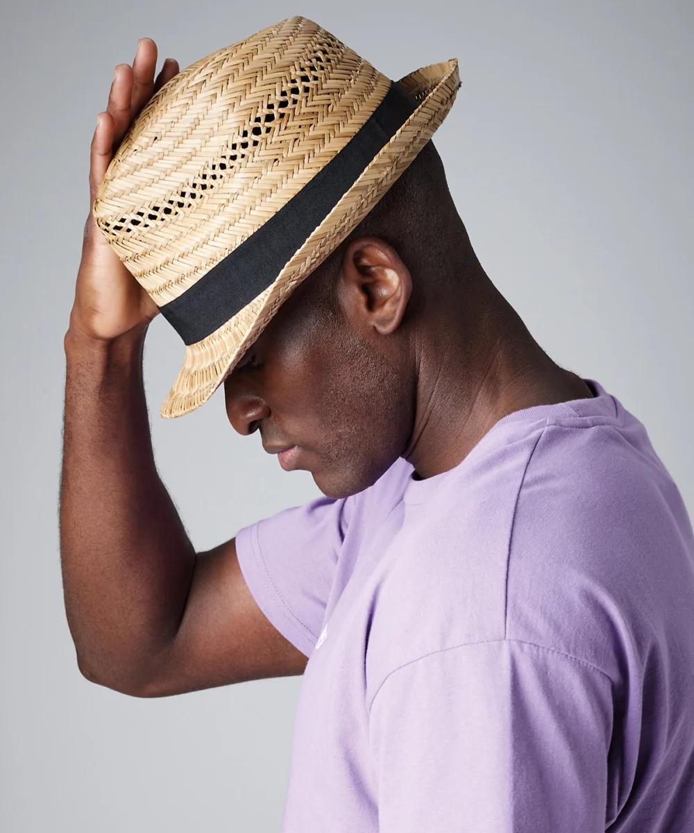 Straw Summer Trilby BC730_LS00_20243