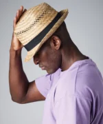 Straw Summer Trilby BC730_LS00_20243