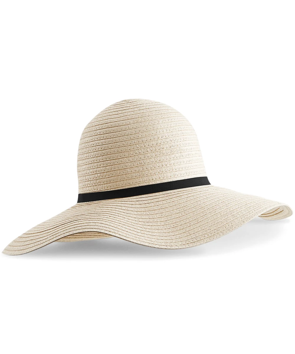 Marbella Wide-brimmed Sun Hat Natural
