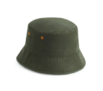 Olive Recycled bucket hat, stylish and sustainable