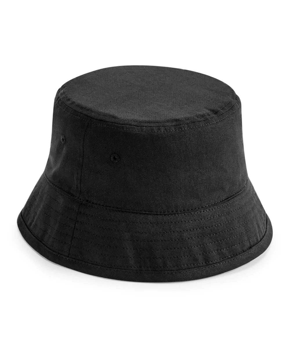 Organic Cotton Bucket Hat Black