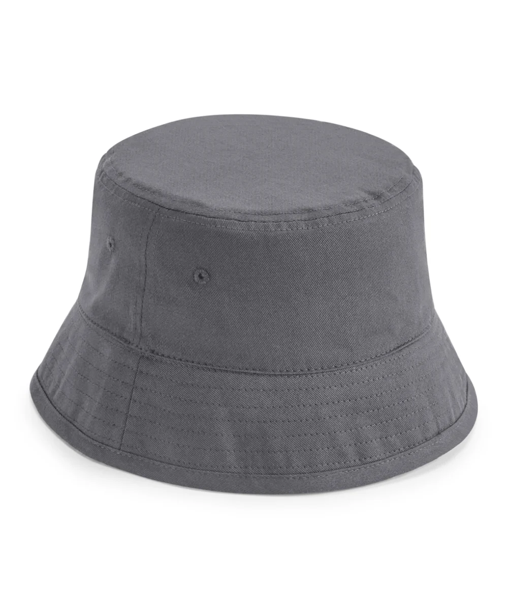Organic Cotton Bucket Hat Graphite Grey