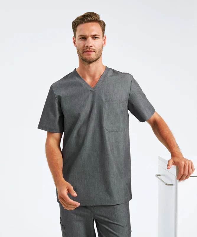 Men's Stretch Tunic- 'Limitless' Onna-stretch Tunic, Scrubs NN200_LS00_20243