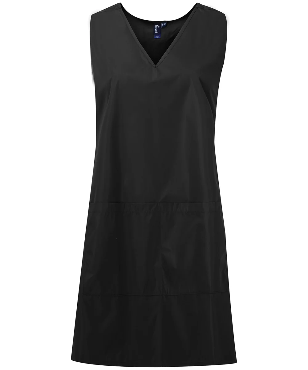 Waterproof Wrap Around Tunic Black