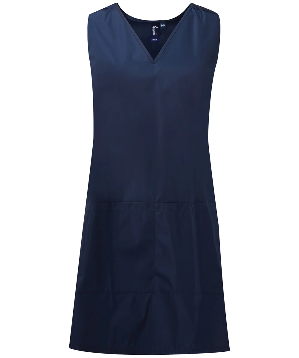 Waterproof Wrap Around Tunic Navy
