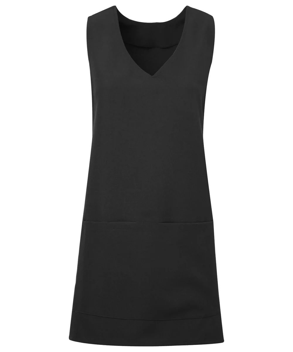 Wrap-around Tunic Black