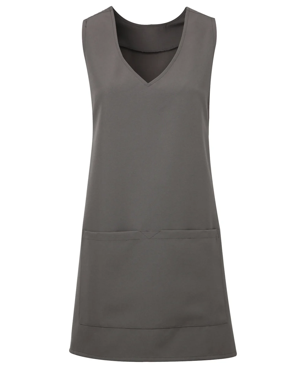 Wrap-around Tunic Dark Grey