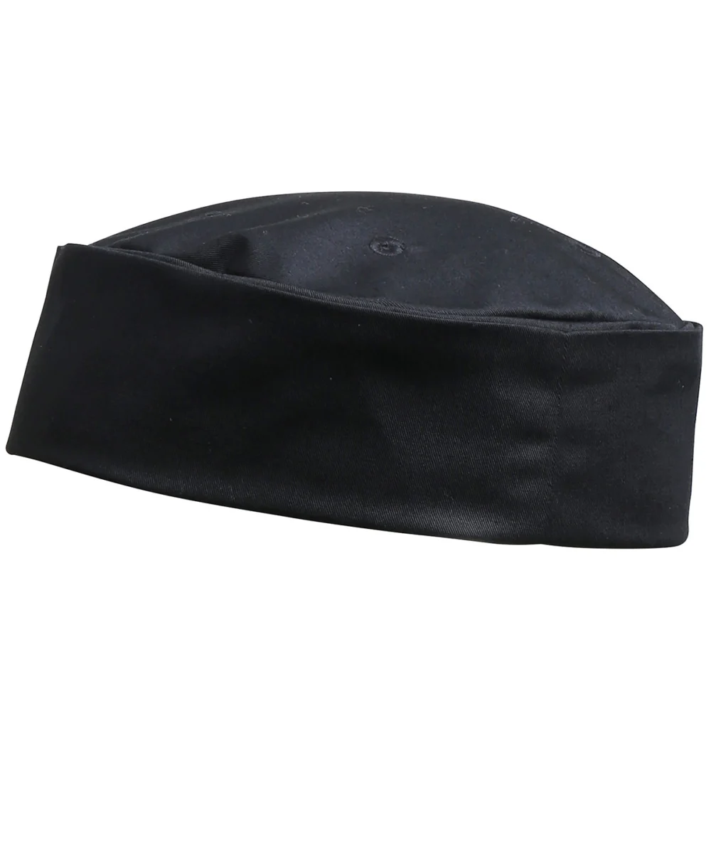 Turn-up Chef's Hat Black