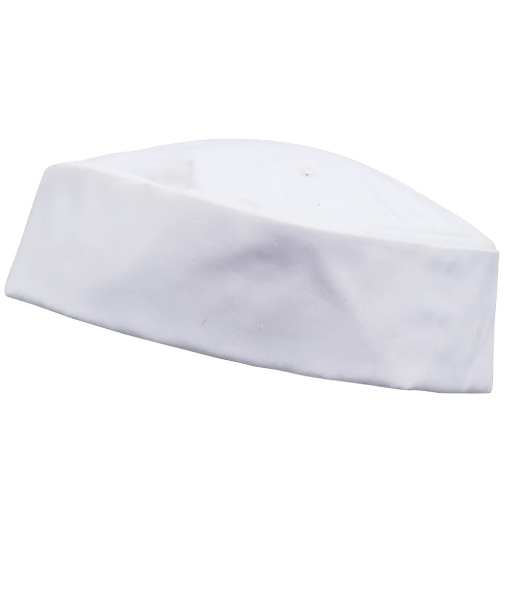 Turn-up Chef's Hat White