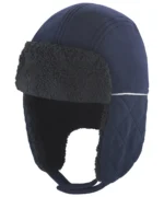 Ocean Trapper Hat Navy Black