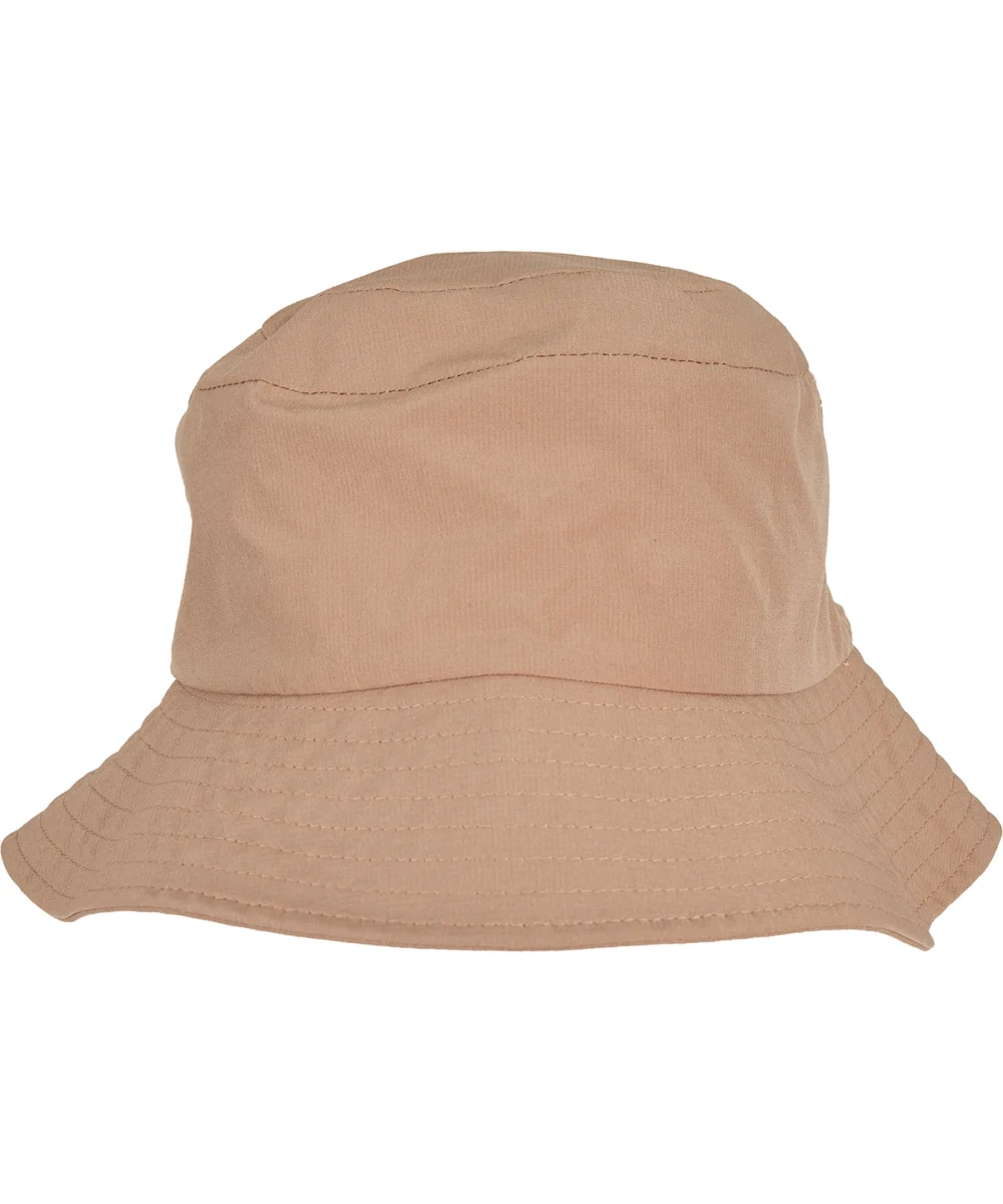 Elastic Adjuster Bucket Hat Beige
