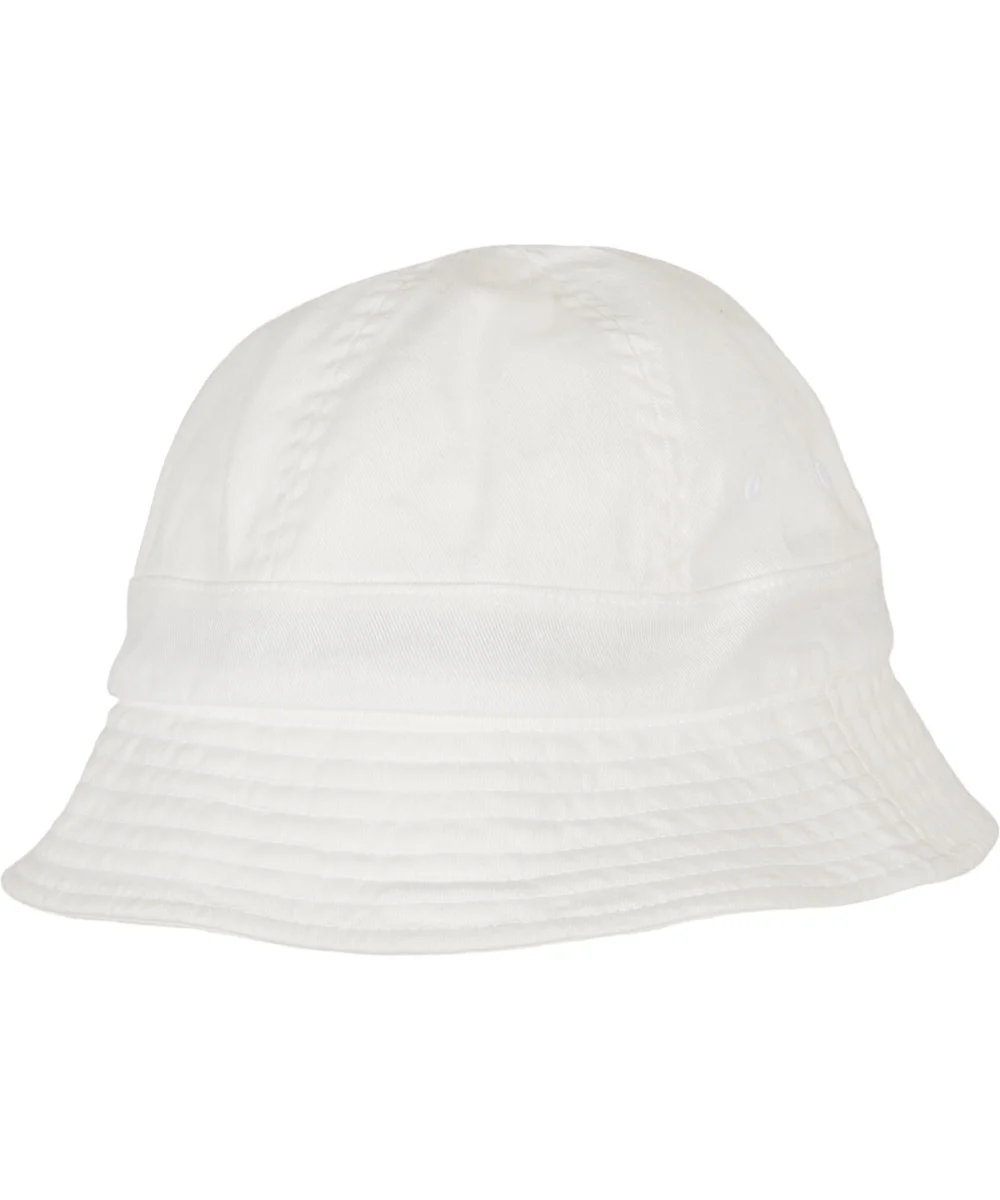 Eco Washing Flexfit No Top Tennis Hat White
