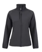 Expert Women's Basecamp Softshell Jacket - Carbon Grey, Wom 8 cr310_carbongrey_ft2