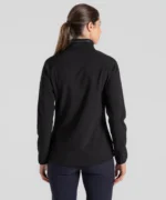 Expert Women's Basecamp Softshell Jacket - Black, Wom 8 cr310_ls03_20253