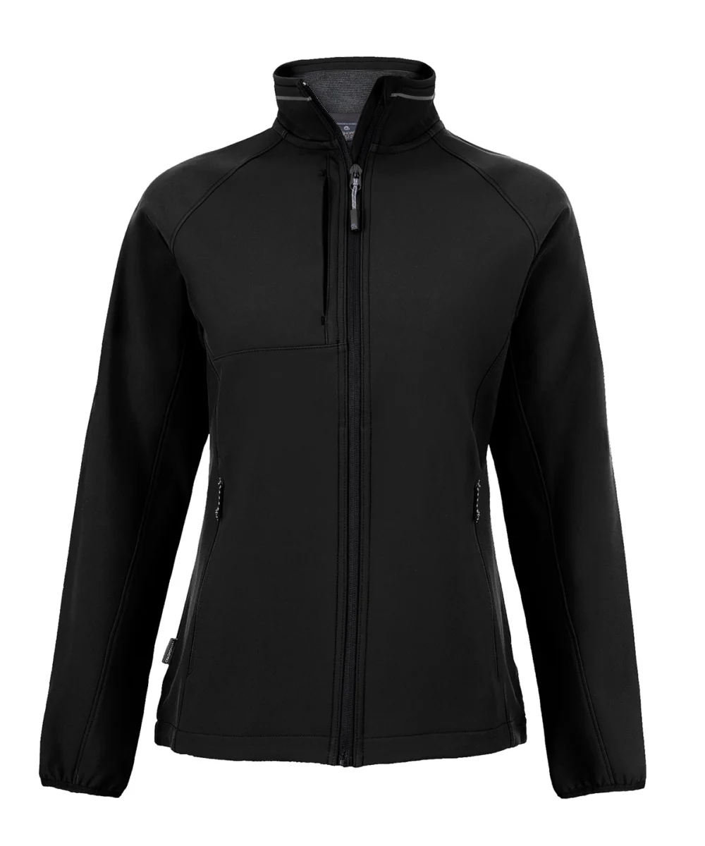 Expert Women's Basecamp Softshell Jacket - Black, Wom 8 cr310_ls20_20252