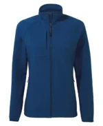 Expert Women's Basecamp Softshell Jacket - Poseidon Blue, Wom 8 cr310_poseidonblue_ft2