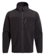 Morley Fleece Workwear Jacket cr703_black_ft