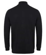 Unisex Zip-through Cardigan - Black, XXS hb718_ls22_20252