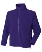 Microfleece Jacket - Purple, S hb850_purple_ft2