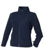 Women's Microfleece Jacket - Navy, S hb851_navy_ft