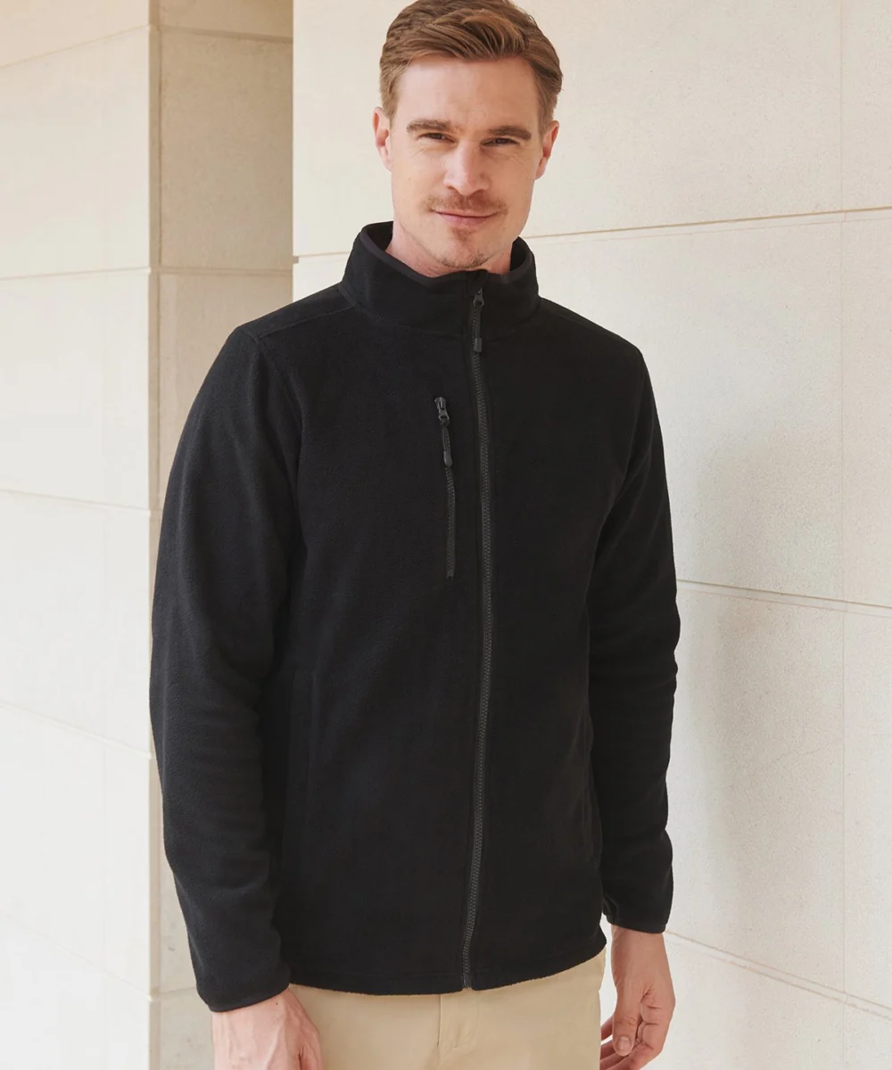 Recycled Polyester Microfleece Jacket - Navyhb860_ls03_20253