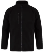 Recycled Polyester Microfleece Jacket - Black hb860_ls20_20252