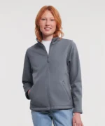 Women's Smart Softshell Jacket - Convoy Grey j040f_ls03_20253
