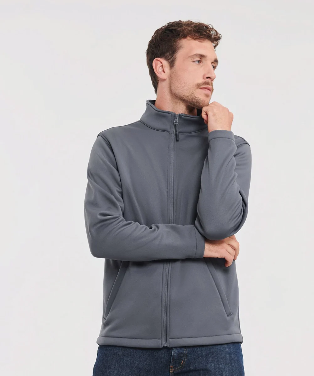 Smart Softshell Jacket - Convoy Grey, XS j040m_convoygrey_ft