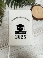 Customisable A5 Hardback Notebook for a school leaver