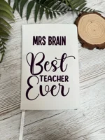 Best teacher Customisable A5 Hardback Notebook