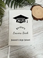 Customisable A5 Hardback Notebook for a school leaver