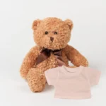 Personalised teddy bear, corporate gift, leavers gift