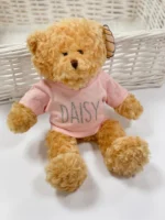 Personalised teddy bear, corporate gift, leavers gift