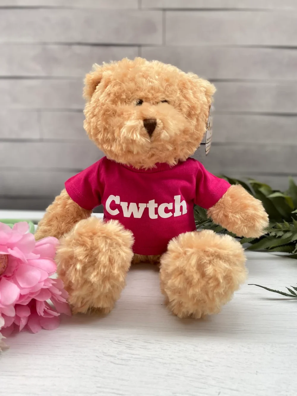 Personalised teddy bear, corporate gift, leavers gift
