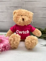 Personalised teddy bear, corporate gift, leavers gift