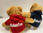 Personalised teddy bear, corporate gift, leavers gift